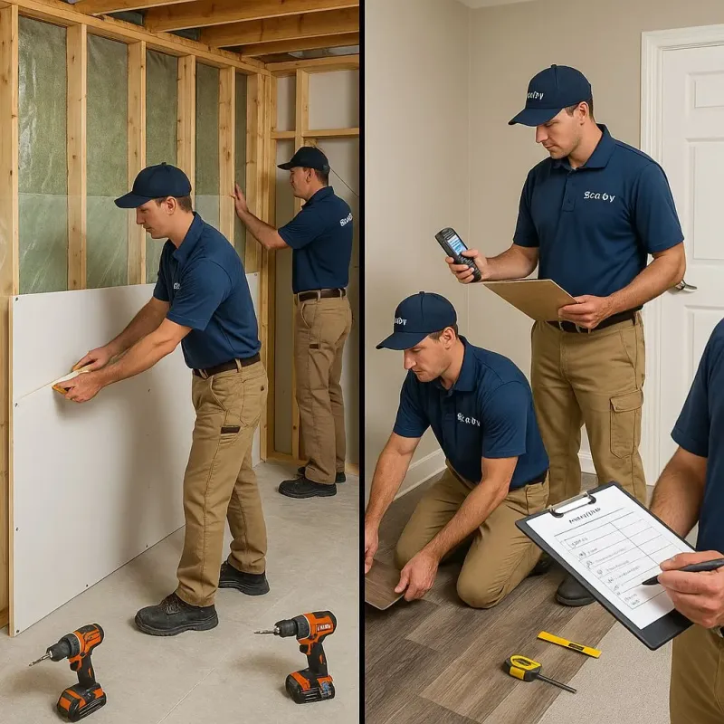 Repairs and Reconstruction process in Morganfield, KY
