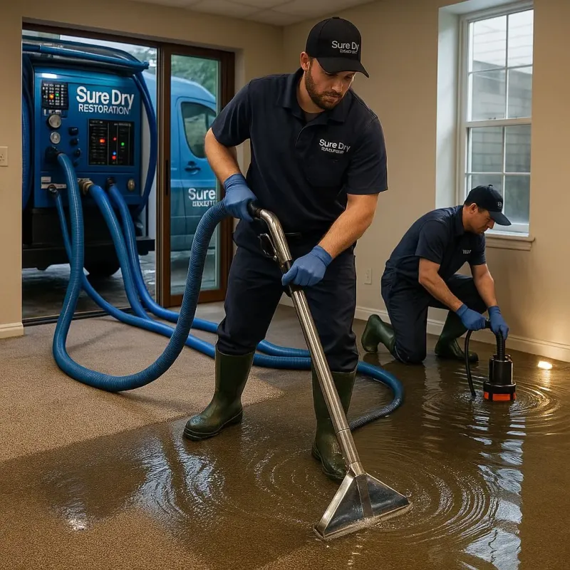 Water Extraction and Removal process in Morganfield, KY